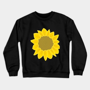 girasol con luz Crewneck Sweatshirt